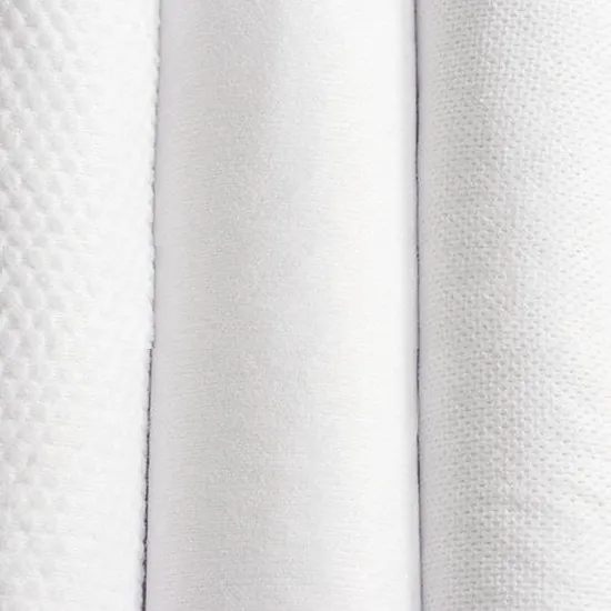 Personalizar 100% poliéster o viscosa Pes/PA Spunlace Filtro químico tejido entretela no tejido elástico para prendas de vestir/Embalaje/Textiles para el hogar