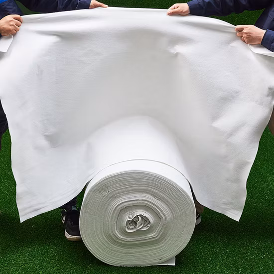 Geotextil de poliéster no tejido perforado con aguja