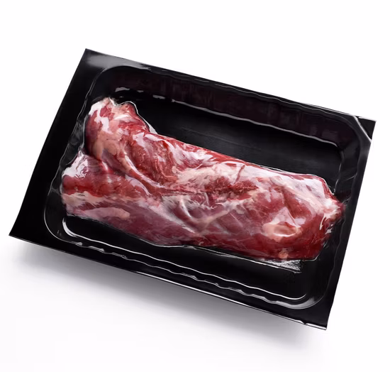 Película de embalaje de piel de alta barrera transparente de buena calidad para alimentos